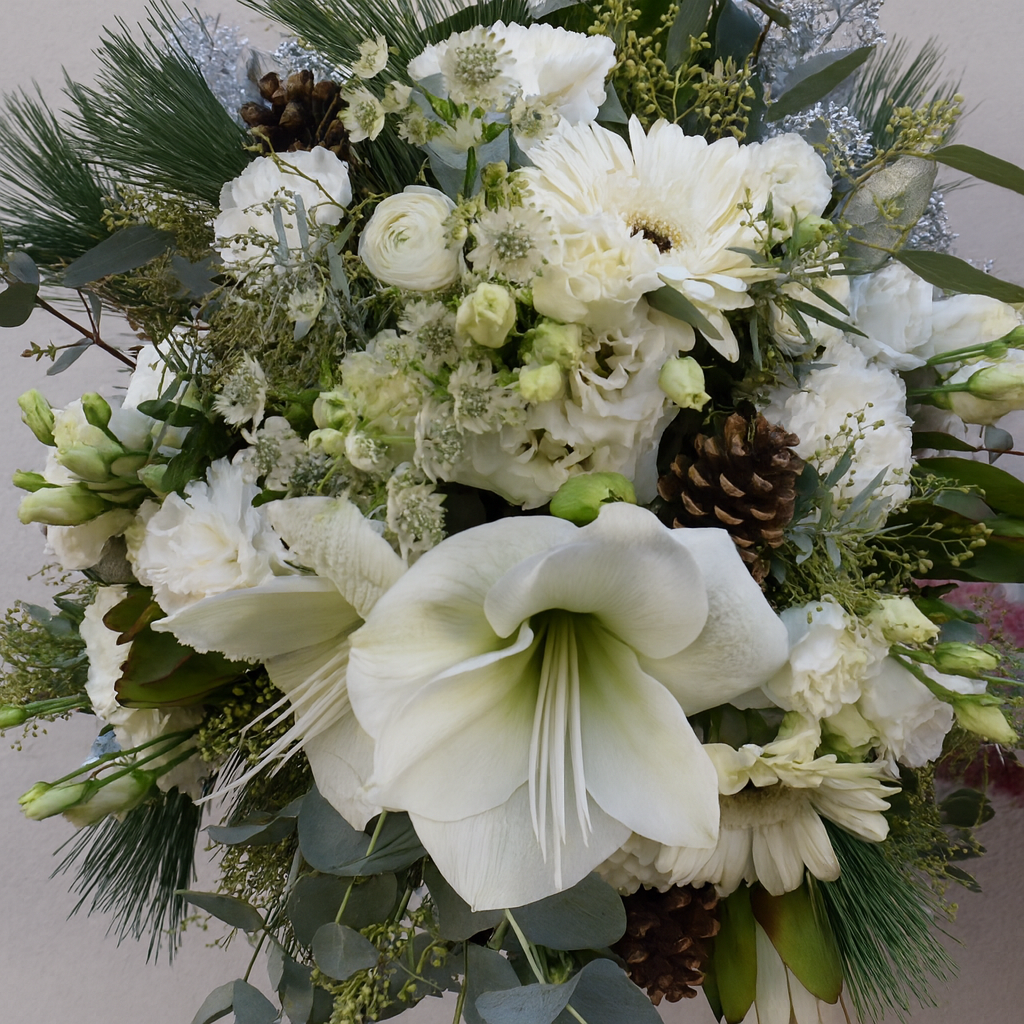 Valkoinen joulukimppu